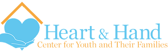 heart and hand logo